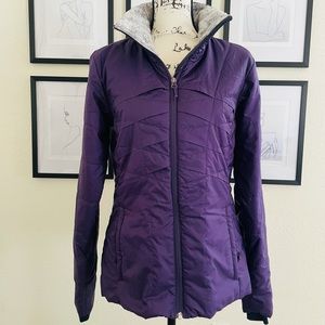 Columbia Womens Omniheat Purple Coat Jacket
